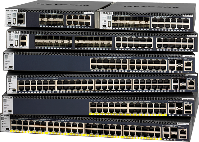 Fully Managed Switches for IT and AV over IP